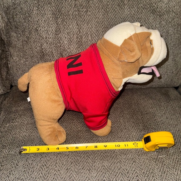 MINI Cooper Bulldog Plush Toy Stuffed Animal Dog NWT 2012 RED MINI Collectible - Picture 11 of 12